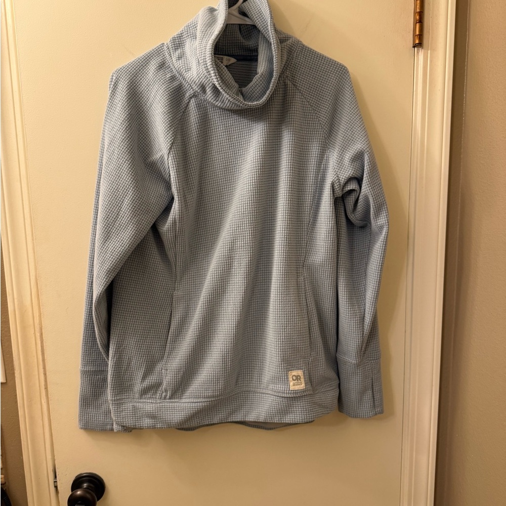Outdoor Research Sky Blue Turtleneck pullover